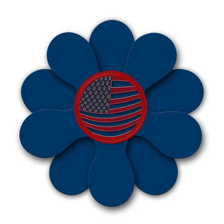 backgroung flower vector illustartionのイラスト素材