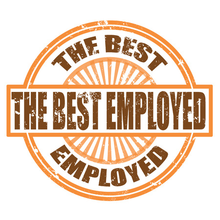 the best grunge stamp whit on vector illustrationのイラスト素材