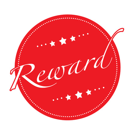 reward grunge stamp with on vector illustrationのイラスト素材