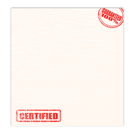 certified, backgroun wint on vector illustrationのイラスト素材