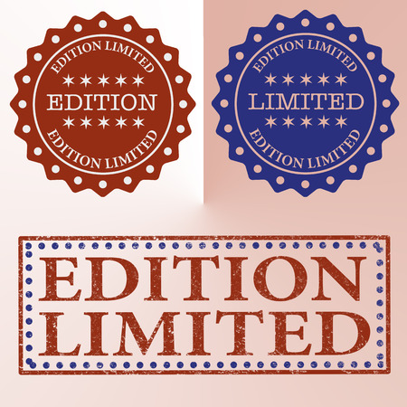 September spamp limited edition stamp with grunge vector illustrationのイラスト素材