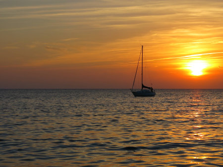 Be sunsetの写真素材