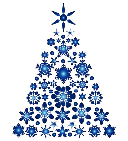 winter treeのイラスト素材