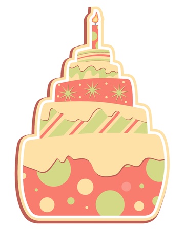 Layered Cake のイラスト素材