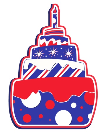 Layered Cakeのイラスト素材