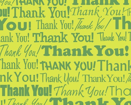 Thank You - Grouped collection of different Thank You textのイラスト素材