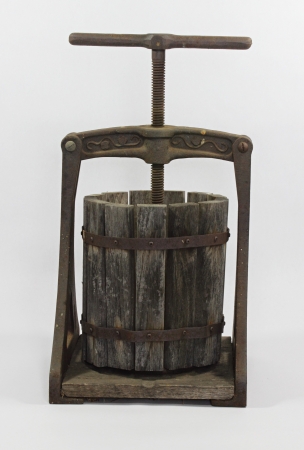 An old wine press の写真素材