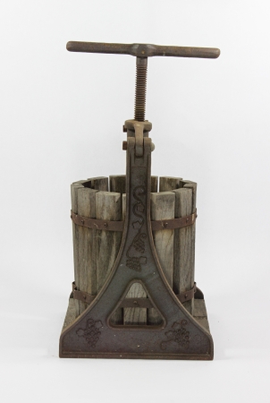 An old wine press の写真素材