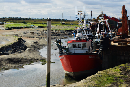 Seafront Low Tideの写真素材