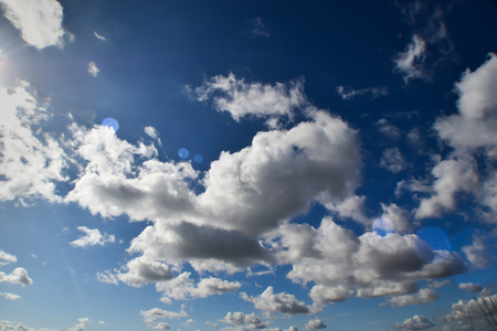 Blue Skyの写真素材