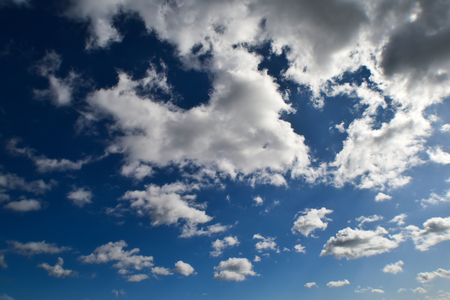 Blue skyの写真素材