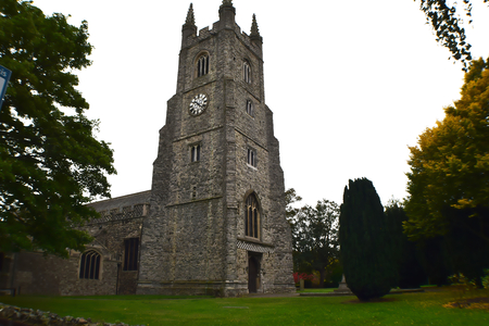 Old English Churchの写真素材
