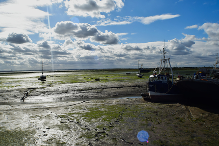 Seafront Low Tideの写真素材