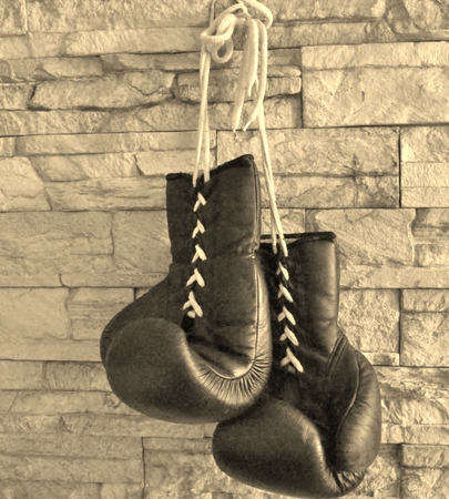Boxing gloveの写真素材