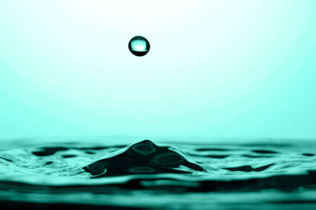 dropletの写真素材