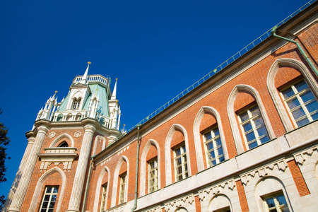 Photo of arhitectural elements of Tsaritsyno Palaceの写真素材