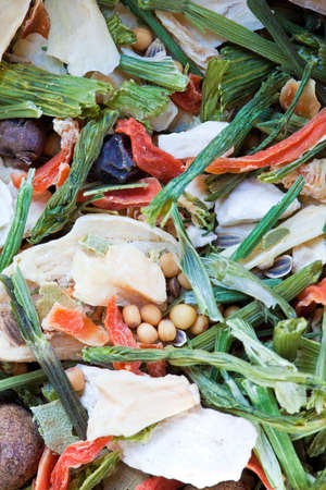Close up of the various mixed spicesの写真素材