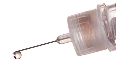 insulin syringeの写真素材
