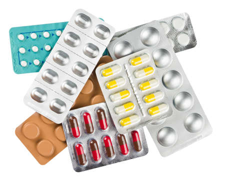 pile of pills in blister packs