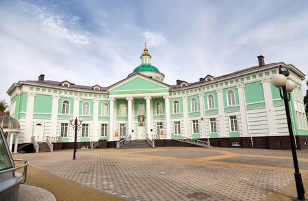 Belgorod, Russia - October 05, 2015: Building of Belgorod Metropolitanate. The Metropolitanate was found on June 7, 2012 in accordance with the reform of diocesan devices of the Russian Orthodox Churchのeditorial素材