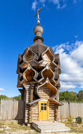 Chapel of St. Mary Magdalene. Voskresensky New Jerusalem Monastery. Belgorod region. Valuysky area. Village Sukharevo. Russiaの写真素材