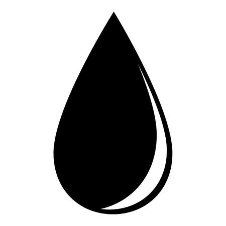 Abstract symbol of a drop. Vector illustrationの写真素材
