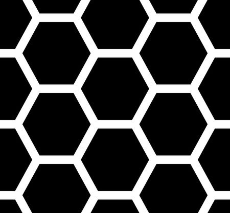 Seamless pattern of equilateral hexagons. Vector illustrationのイラスト素材