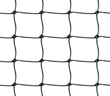 Tennis Net Seamless Pattern Background. Vector Illustrationのイラスト素材