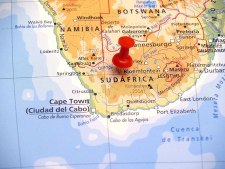 Map of Africa の写真素材