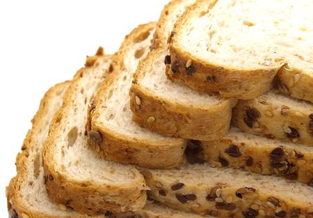 black bread with cereals