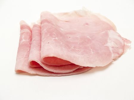 	slices of hamの写真素材