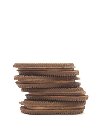 chocolate cookiesの写真素材