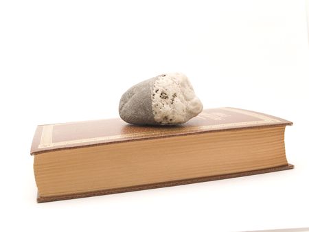 stone bookの写真素材