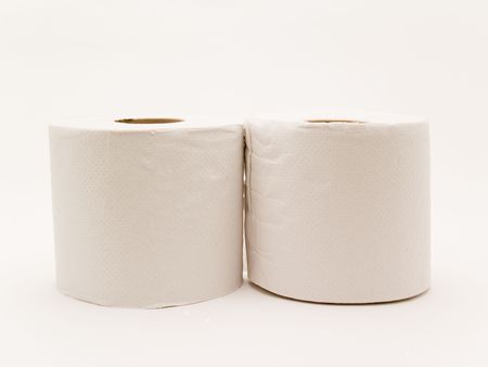 rolls of toilet paperの写真素材