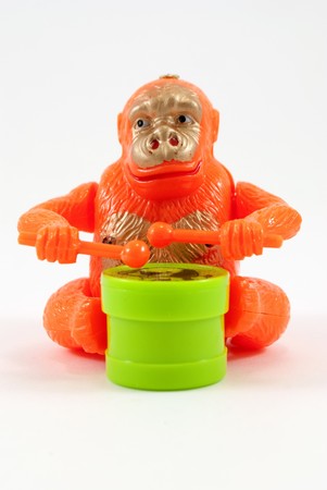 drum monkeyの写真素材