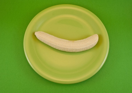 plate bananaの写真素材