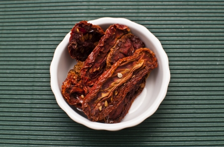 Sun-dried tomatoesの写真素材