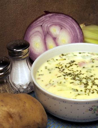 Potato Soupの写真素材