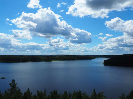 Lake Dubingiai in Lithuania