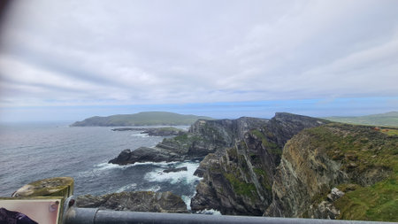 Beautiful coast of Co. Kerry in Ireland