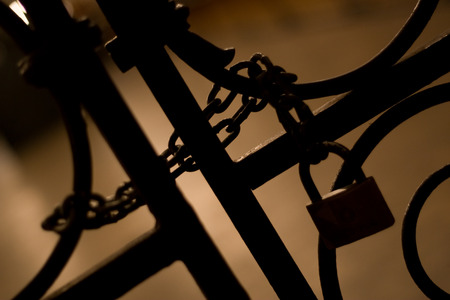 Closedの写真素材