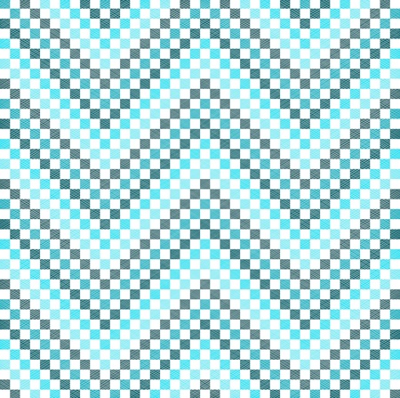 Zigzag pattern in blue color
