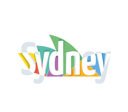 Travel Symbol for the Town of Sydneyのイラスト素材