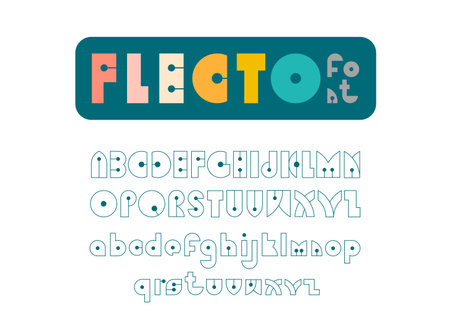 Bellitudo font is a calligraphic old style hand writing. The strokes are not expanded so the stroke weight is editable.のイラスト素材