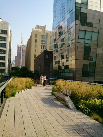 The Highline Garden in New Yorkの素材