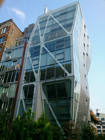 Contemporary building Highline New York.の素材