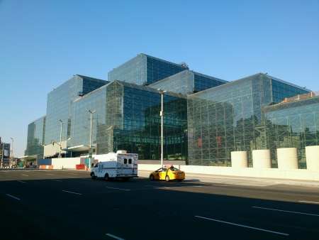 Jacob Javits Convention Center in New York.の素材