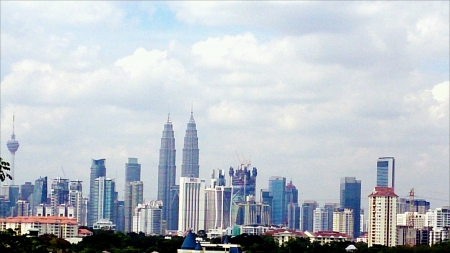 Kuala Lumpur Skyline Malaysia. の素材