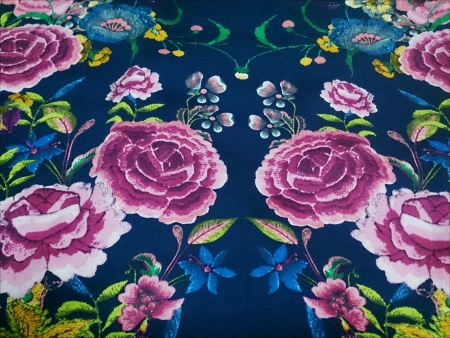 Flowers Print Backgroundの素材