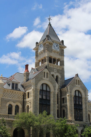 Historic courthouse in Victoria, Texas.